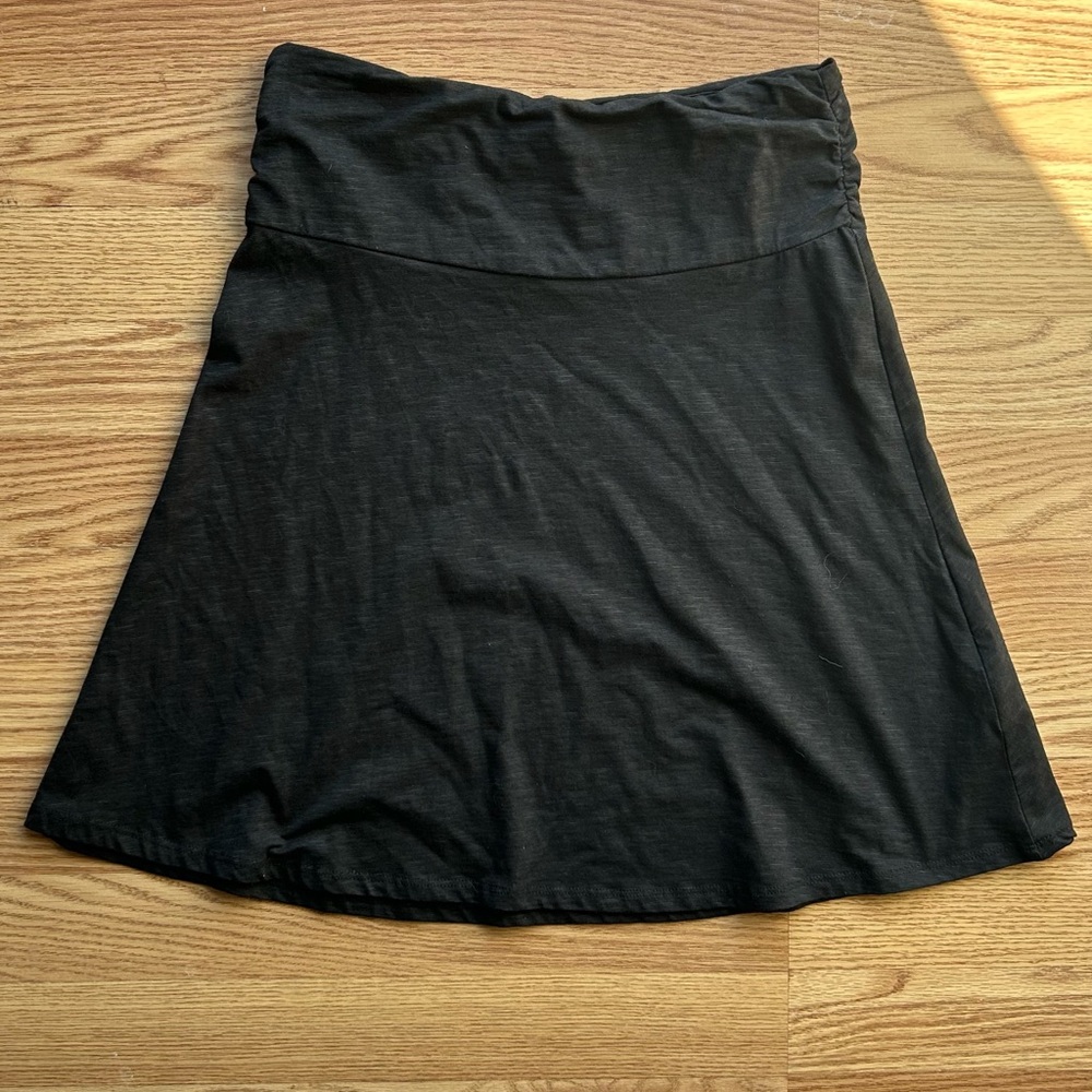 Toad & Co Chaka Skirt Women Size XS Black